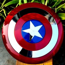 12 Inch Avengers Captain America Shield Cosplay Costume Accessory Marvel Prop