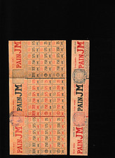 69.ST LAURENT MURE.92.ASNIERES...TICKETS DE RATIONNEMENT...PAIN JM...1949..LC 93