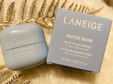 NIB 100 Authentic LANEIGE Water Bank Blue Hyaluronic Cream Moisturizer,0.67oz