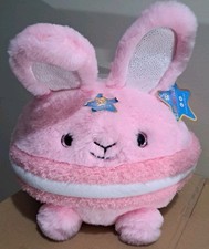 FAO Schwarz 10" Glow Brights Bunny Macaron Plush  Easter Spring  NEW