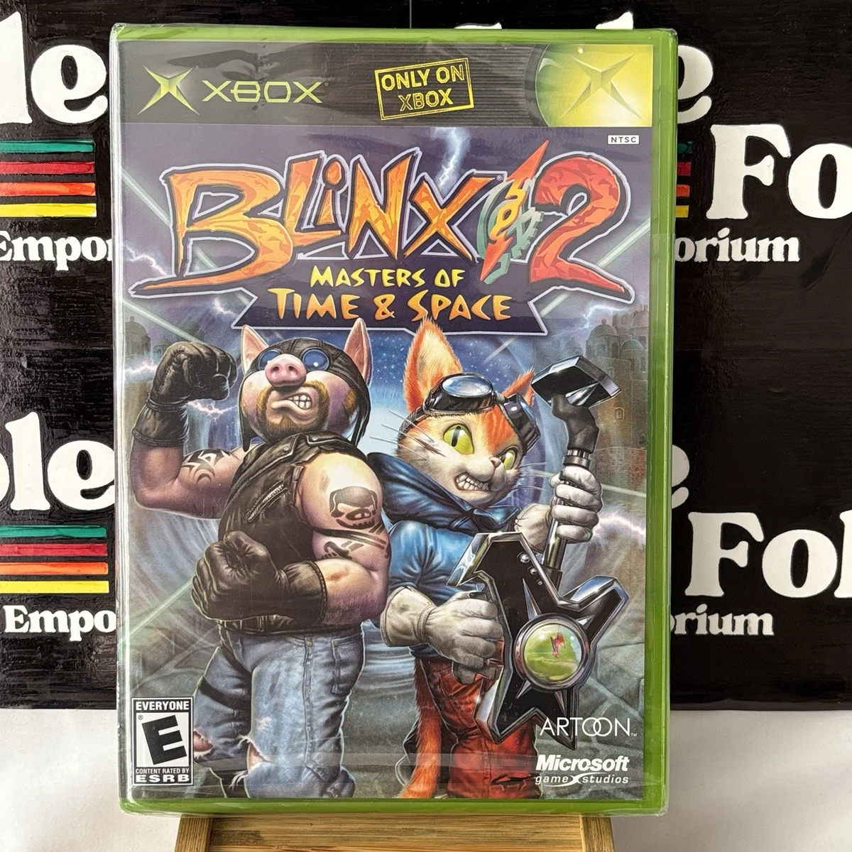 Microsoft Xbox Blinx 2: Masters of Time & Space Video Games for