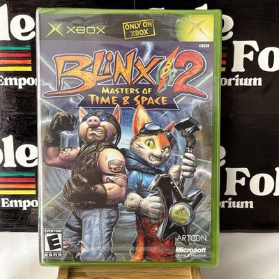 Blinx 2: Masters of Time & Space Factory Sealed Microsoft Xbox 2004