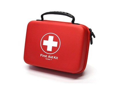 Compact First Aid Kit 228pcs Designed for Family Emergency Care. Waterproof E...