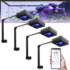 PopBloom RL90 WiFi Marine Aquarium Reef Light 72 Saltwater Coral Reef Tank 180cm