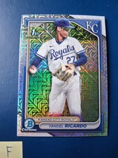 2024 Bowman Chrome Mojo Refractor Yandel Ricardo #BCP-177 Kansas City Royals