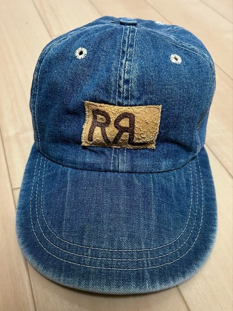 RRL 希少 RRL ダブルアールエル DENIM HAT L 61cm CAP デニム Denim