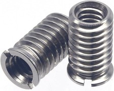 Stainless Steel 1/4"-20 Female to 3/8"-16 Male Convert Screw Adapter 2pcs,