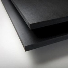 PVC Foam Sheet 1/8" 24x36 Black Plastic Board
