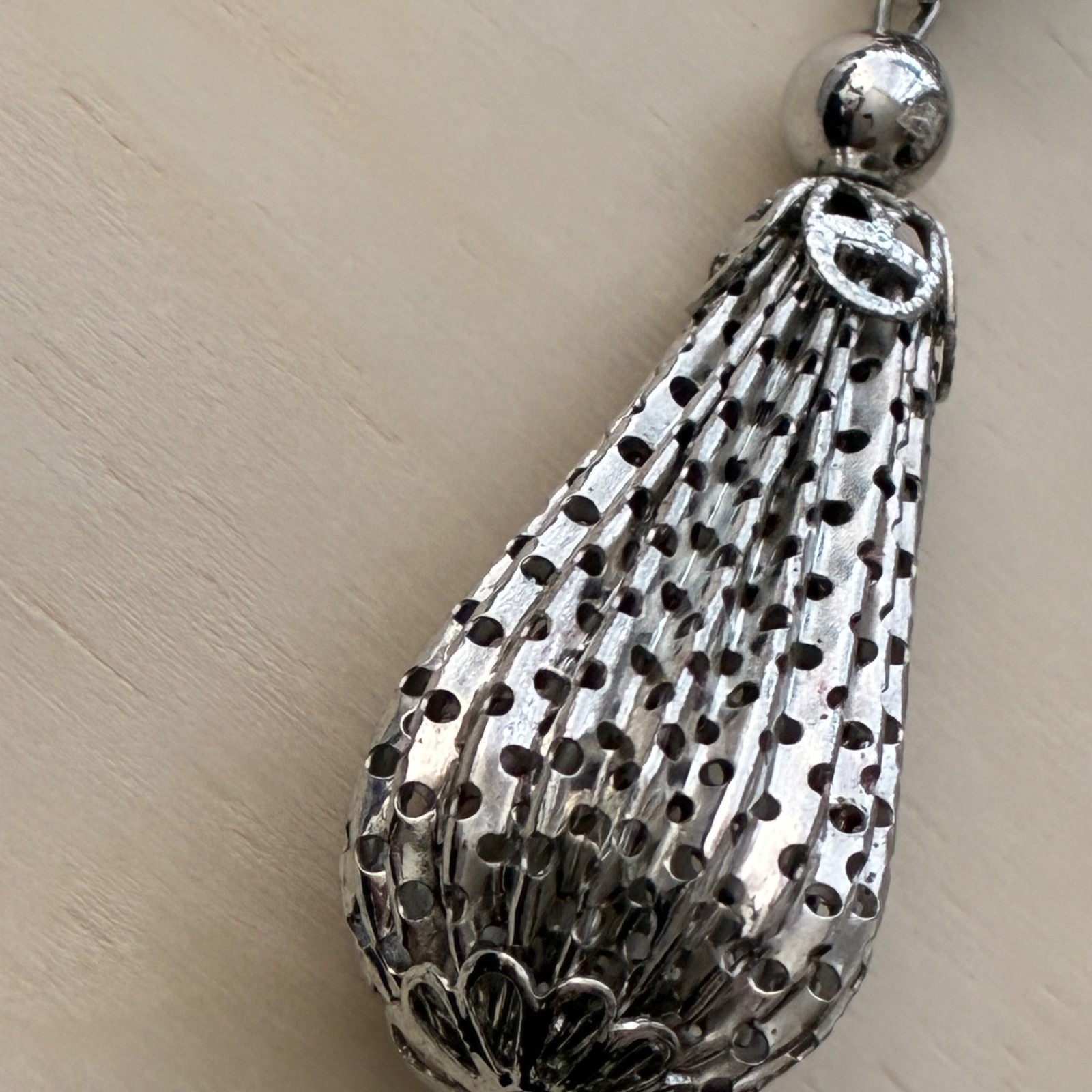 Monet Silver Lariat Adjustable - image 10