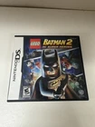 LEGO Batman 2 (Nintendo DS, 2012) CIB COMPLETE w/ Box, Manual & Game