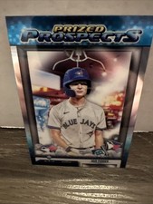 2025 Bowman Draft Chrome Prized Prospects PP-9 Jojo Parker Blue Jays