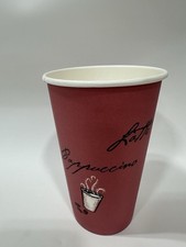 16oz Disposable Paper Coffee Cups Hot To-Go Cups for Coffee  Tea Bulk 1000ct