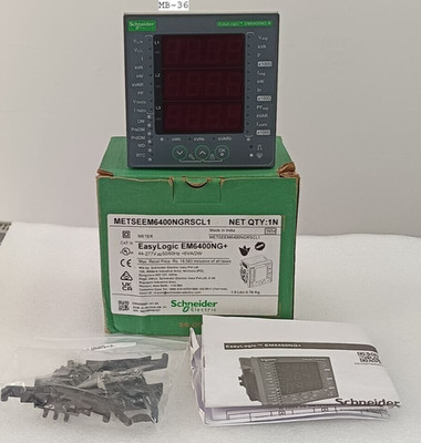 SCHNEIDER EM6400NG | METSEEM6400NGRSCL1 EASY LOGIC AND ENERGY METER *NEU*