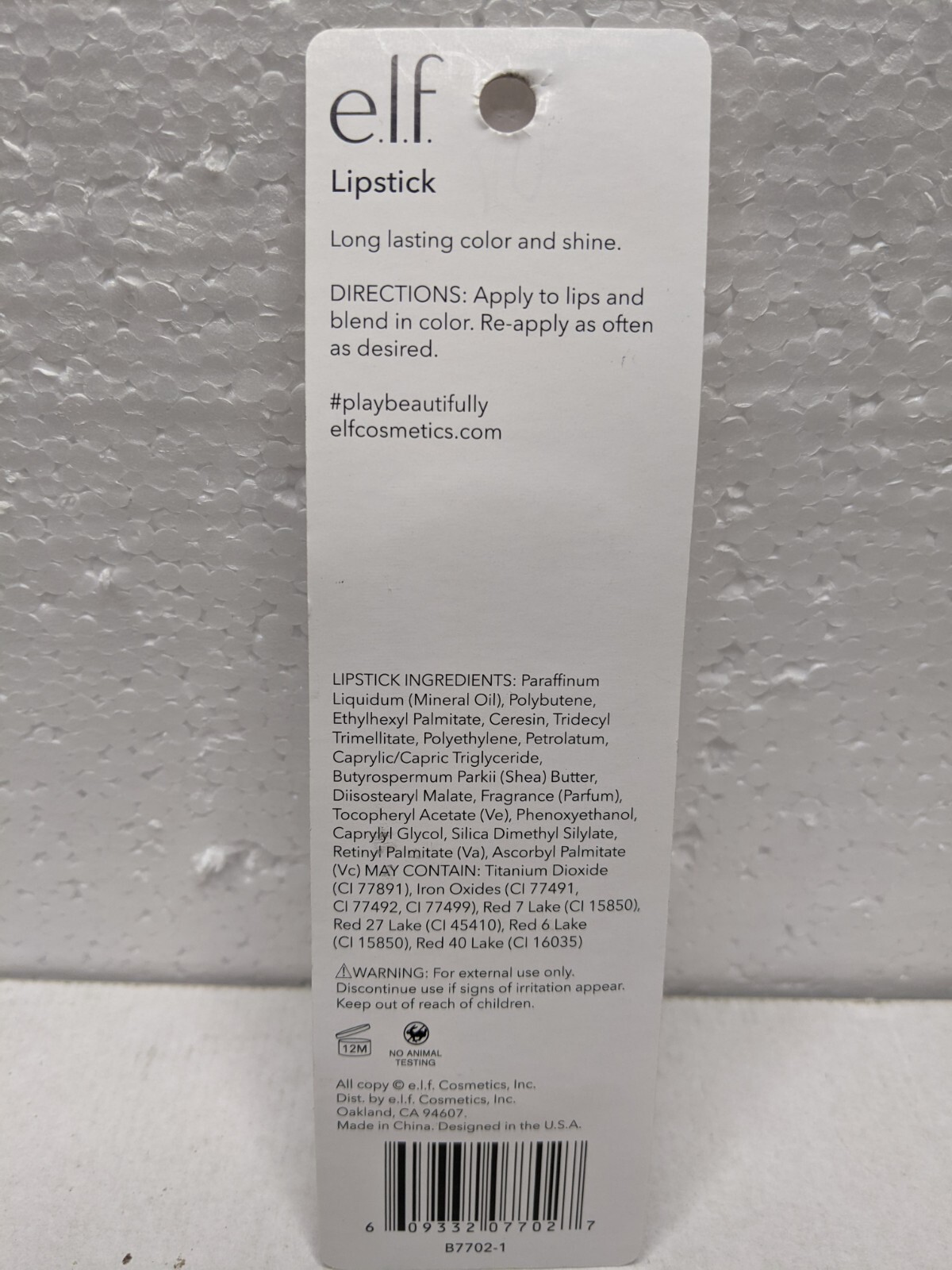 ELF Essential Lipstick 7702 Classy long lasting color and shine eBay