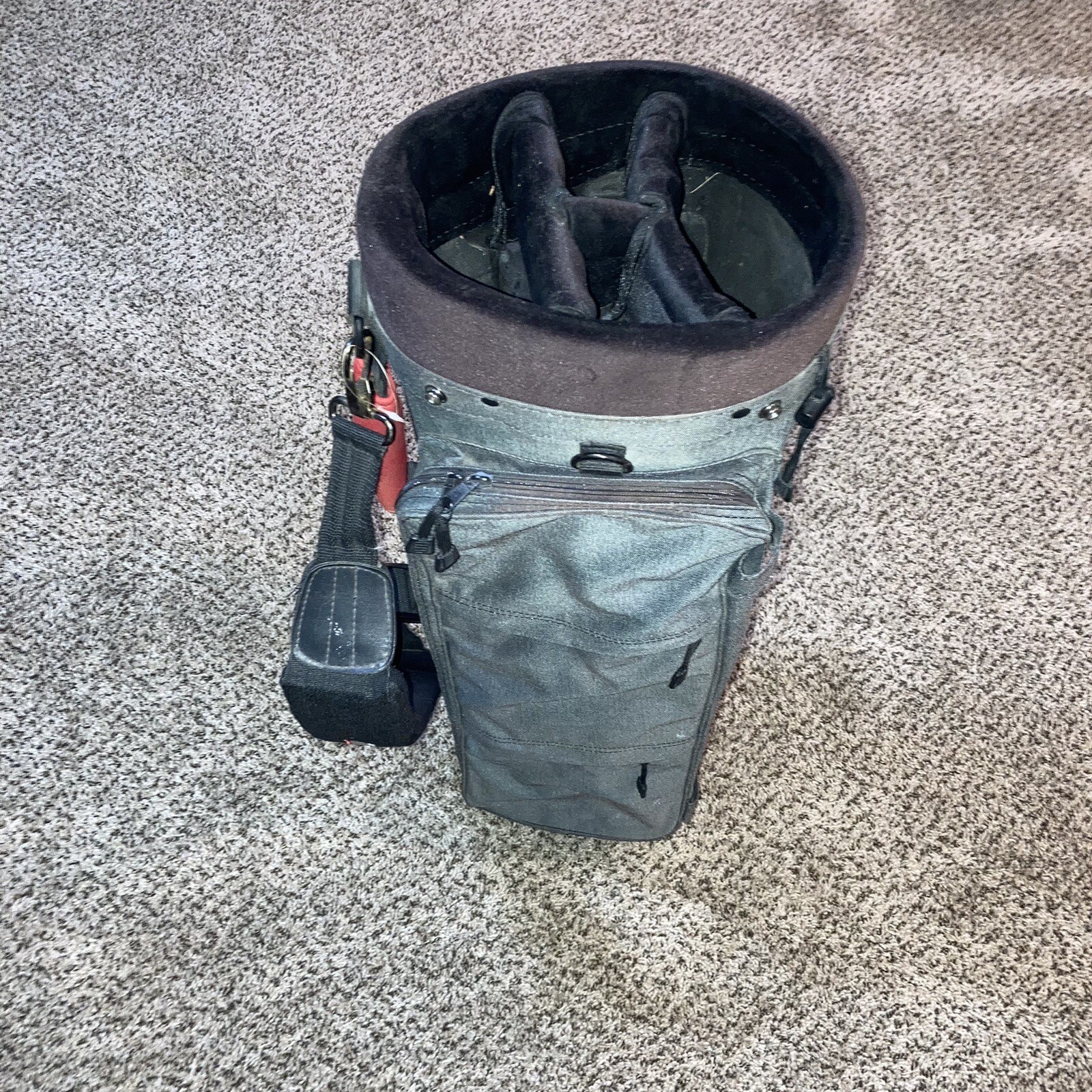 Tour Edge Golf Bag Cart Bag 4 Way With Club Rain Cover eBay