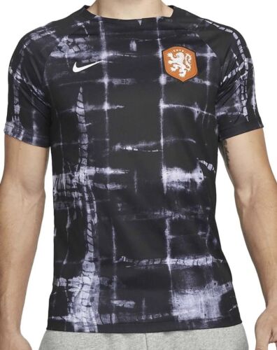 Maglia Calcio Nike Nazionale Olanda Pre Match Allenamento Taglia M Nuova - Foto 2 di 7
