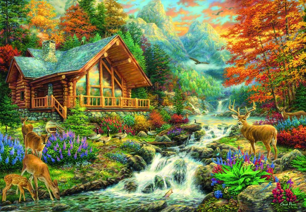 Bluebird Alpine Serenity Jigsaw Puzzle (1000 Pieces)