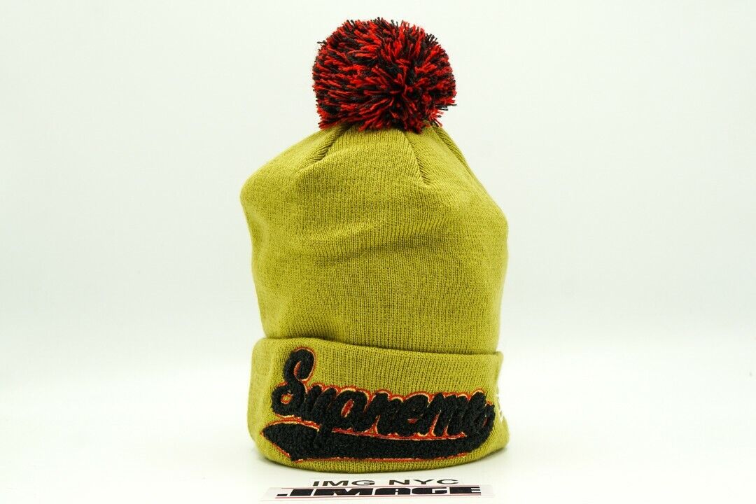 SUPREME BEANIE MOSS NEW ERA CHENILLE FW16 USED | eBay