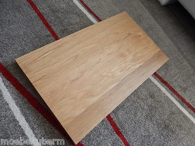 Tischplatte Regalbrett Platte Eiche Massiv Holz Leimholz Brett au. auf Maß !!! - Bild 1 von 4