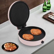 Electric Pancake Maker Pancake Pan BBQ Grill Plate Machine Tool 1400W 110V