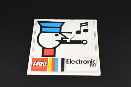 LEGO System, Electronic 118 instructions mode d'emploi - Photo 1/2
