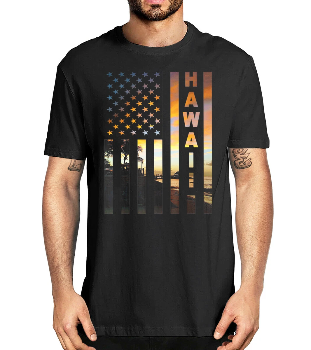 Hawaiian flag 2025 t shirt