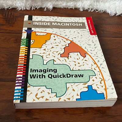 VINTAGE MAC BOOK Imaging with QuickDraw Apple Technical Library Inside Macintosh