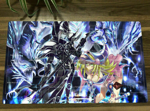 Yu-Gi-Oh! Anime Playmat Dark Magician Girl TCG CCG Card Game Mat - Afbeelding 1 van 1