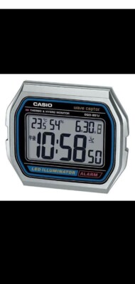CASIO A158WA Motif electric wave alarm clock DQD-851J-8JF Brad new