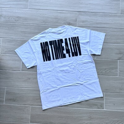 Corteiz 'No Time 4 Luv' Valentines T-shirt - Message for receipt