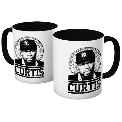 50 Cent Curtis Jackson Tribute Rap Hip Hop Becher Tasse Tee Kaffee alle Farben