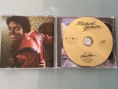 MICHAEL JACKSON THRILLER 25TH ANNIVERSARY MINT CD & DVD SPECIAL