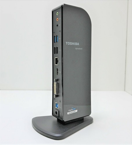 Toshiba Dynadock U3.0 HDMI DVI USB 3.0 ESTACIÓN DE ACOPLAMIENTO NEGRA SIN FUENTE DE ALIMENTACIÓN - Imagen 4 de 4