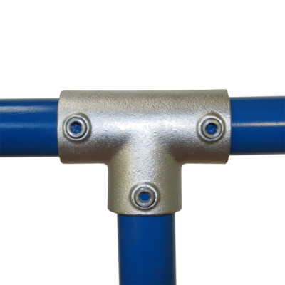 Schlüsselschelle 104-A27 - langes T-Stück 27 mm 104 27 A Gerüstrohrschellen für Stahlrohr Q