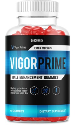(1 Pack) Vigor Prime Gummies for Men   VigorPrime Male Gummy All-Natural ...