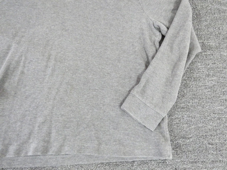 Joseph Abboud свитер мужской XL серый 1/4 молнии длинным рукавом пуловер толстовка - Изображение 4 из 4