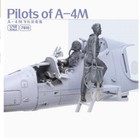 MAGIC FACTORY 7510 1/48 Pilots Of A-4M  Plastic Model Kit