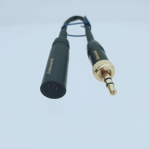 Microphone Cable Adapter 3.5mm to Shure TA4M Mini-XLR male for Sennheiser
