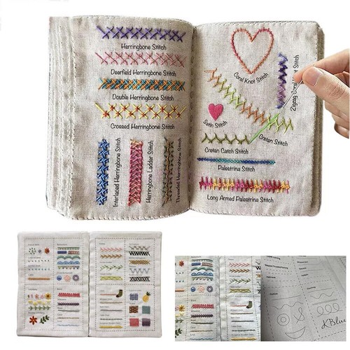 DIY Stit ch Book Embroidery Sewing Book Essentials for Embroiderers Beginners - Picture 2 of 16