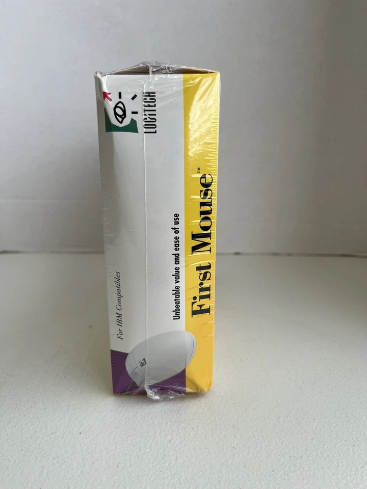  Logitech First Mouse Wheel PS/2 Wired Trackball Model 1340 NEW  - Image 2 of 4