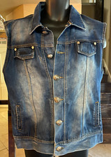 PHILIPP PLEIN RARE DENIM HOOD Size ( L)  ILLE...