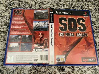 SOS The Final Escape Sur PS2 – Complet PAL FR – Très Bon état