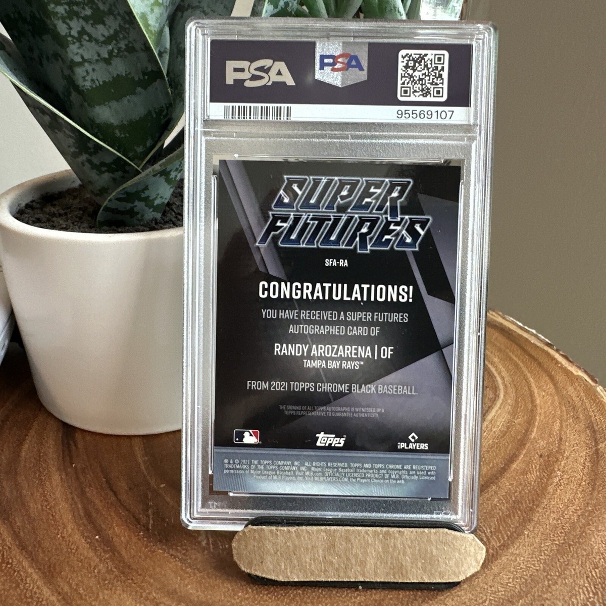【激レア】RANDY AROZARENA オートサインRCカード Randy Arozarena 2020 Topps Chrome #RA-RAR Rookie Auto
