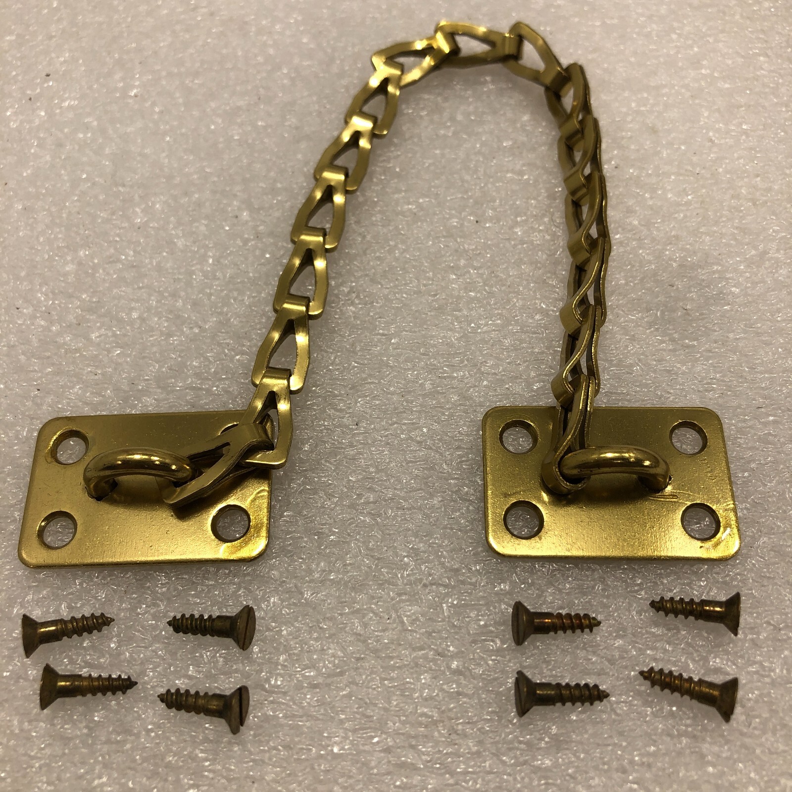 10" ADJUSTABLE steel Chain support transom window brass bracket door stay