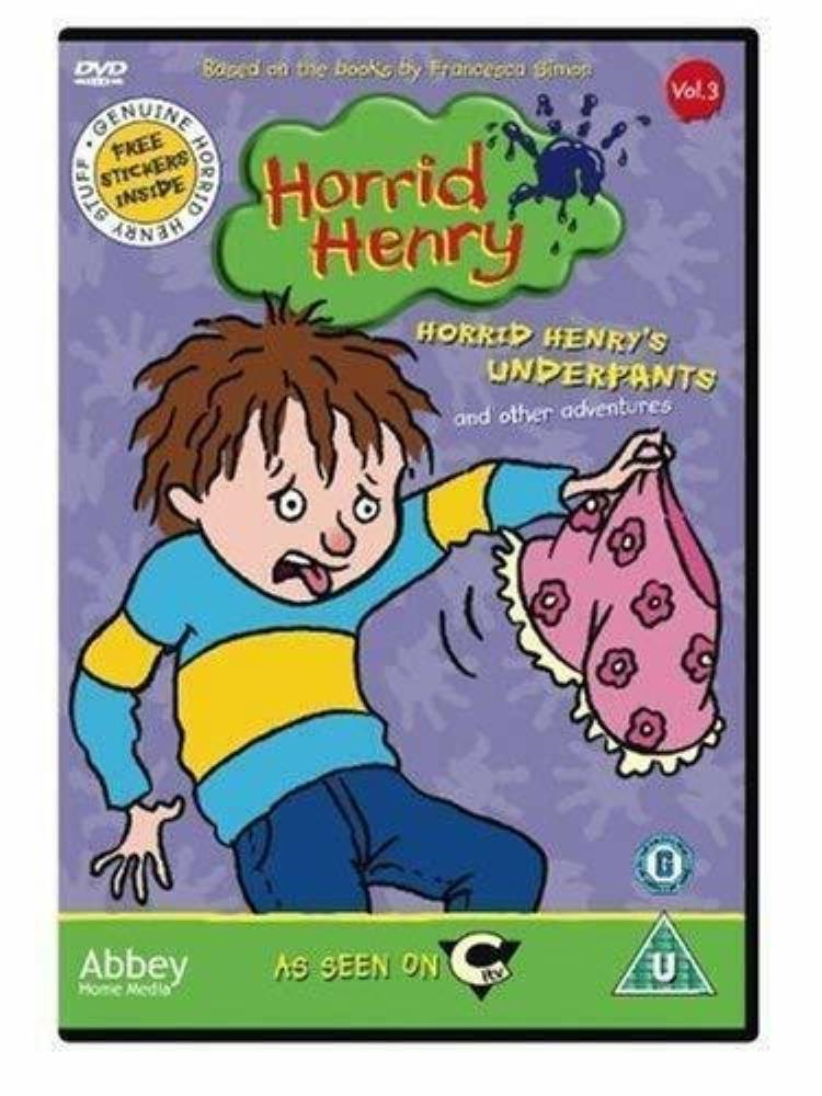 Horrid Henry: Horrid Henry's Underpants DVD FREE SHIPPING