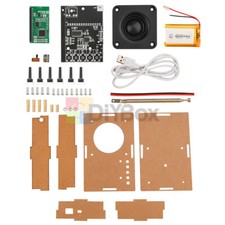 FM Radio Module DIY Kits Wireless Receiver LCD Display Electronic Learning Kit