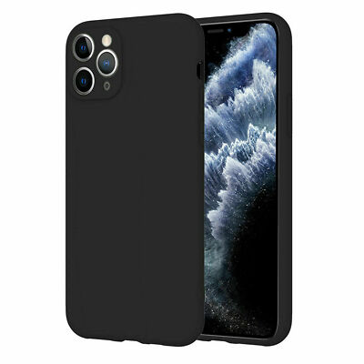 Liquid Silicone Case For iPhone 12 11 pro XS XR SE 7/8 Max Mini shockproof Cover