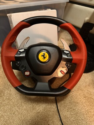 Thrustmaster Ferrari 458 Spider Racing Steering Wheel/Pedals Xbox One