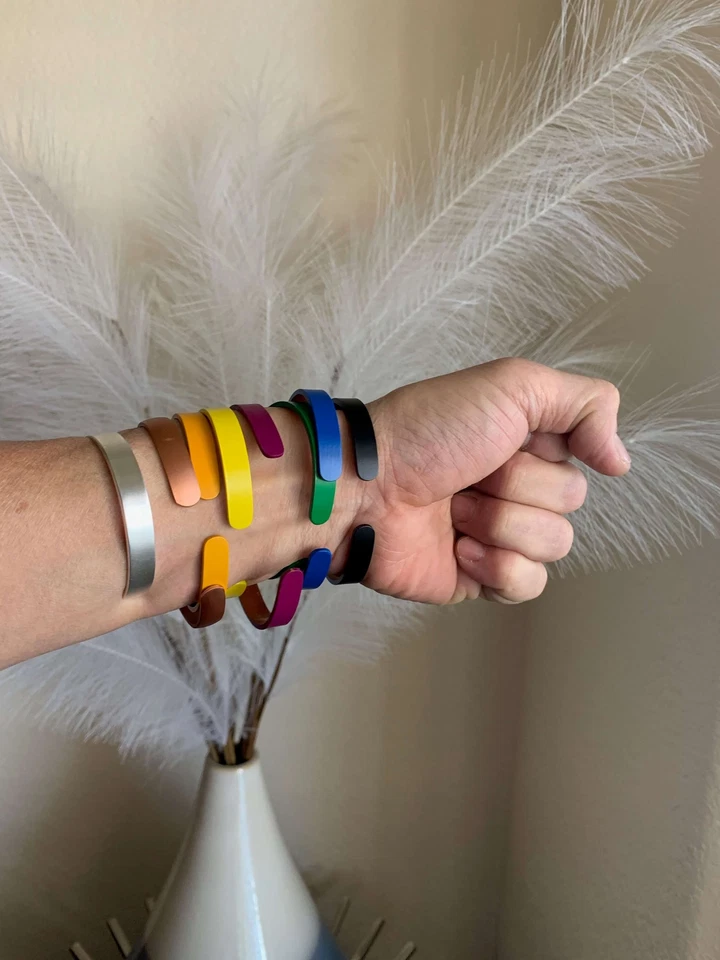 Preciosa Pulsera Magnética Cobre Puro Equilibrio Energía Artritis Dolor Alegría Foto 3 de 4