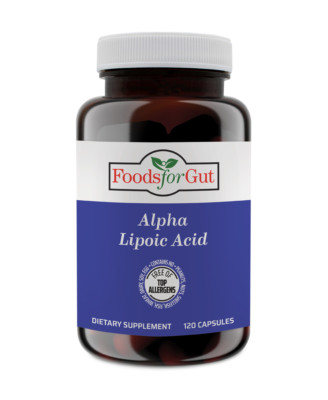 Alpha Lipoic Acid | 650 mg Per Serving 120 Capsules | Vegetarian Capsules